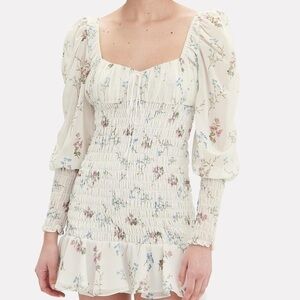 NWT For love and lemons Dixon mini dress